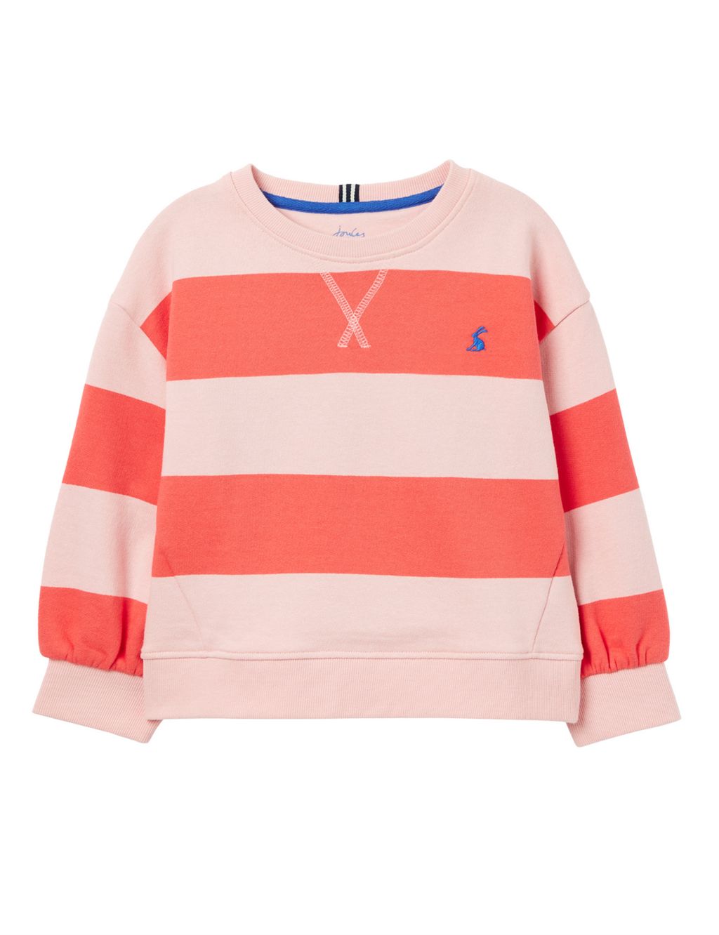 Pure Cotton Striped Sweatshirt (2-12 Yrs) image 1