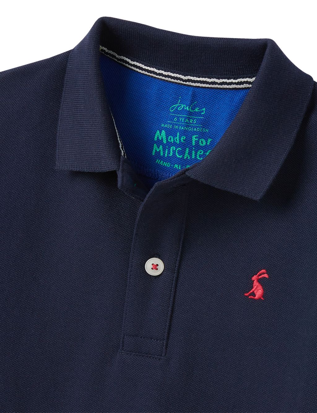 Pure Cotton Polo Shirt (2-12 Yrs) image 3