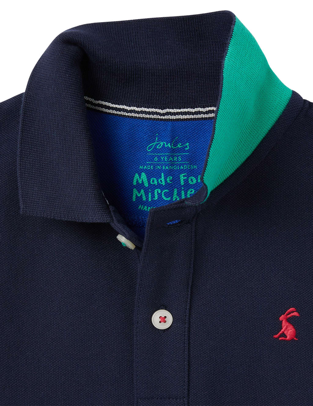 Pure Cotton Polo Shirt (2-12 Yrs) image 5