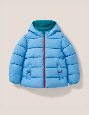 Hooded Quilted Padded Jacket (3-10 Yrs) | White Stuff | M&S