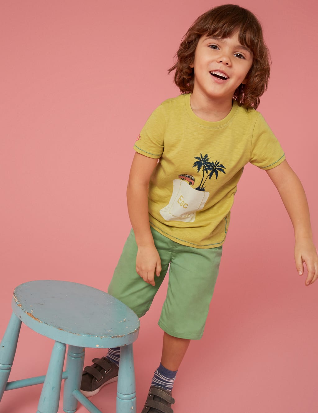 Pure Cotton Escape Key Graphic T-Shirt  (3-10 Yrs) image 2