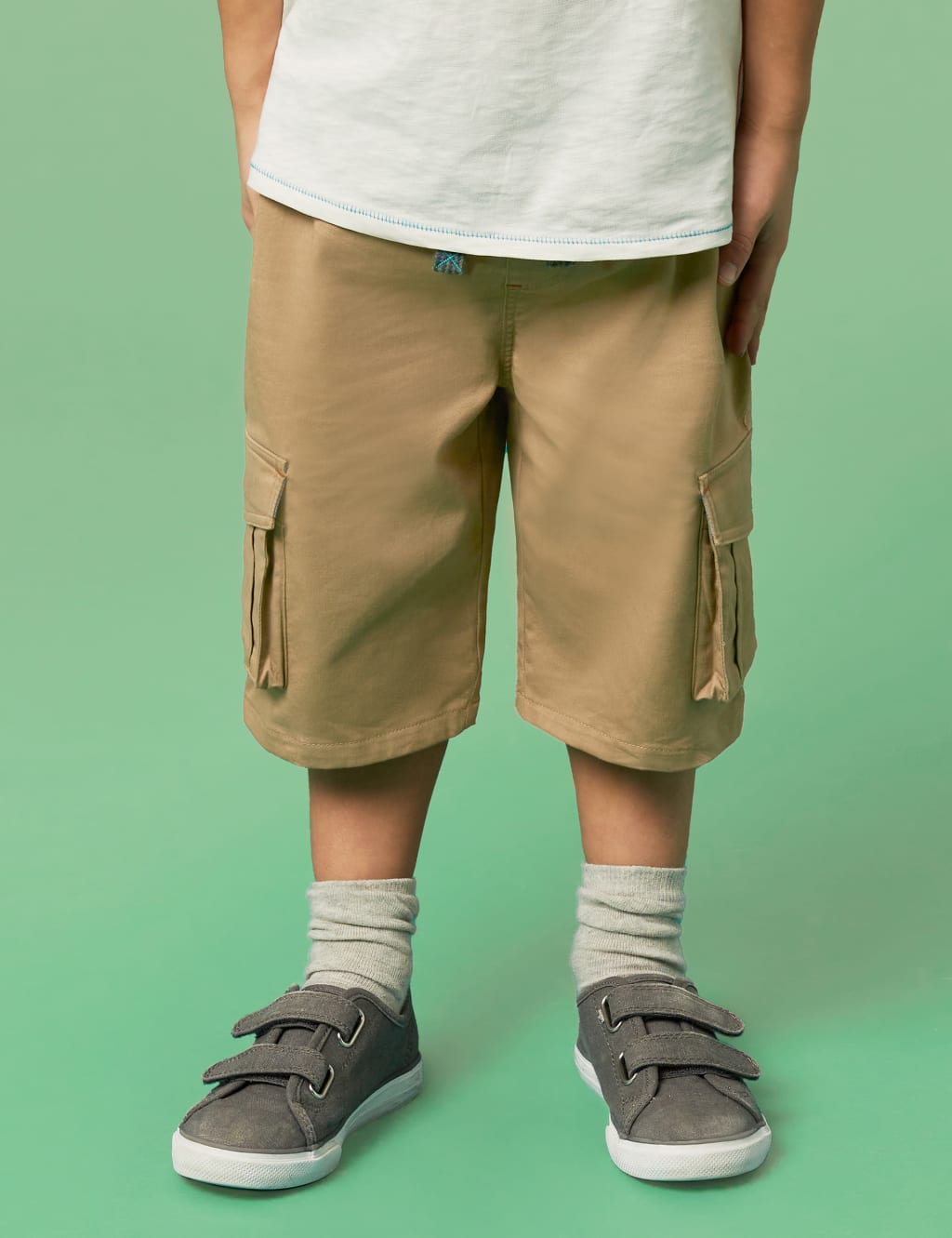 Cotton Rich Cargo Shorts (3-10 Yrs) image 3