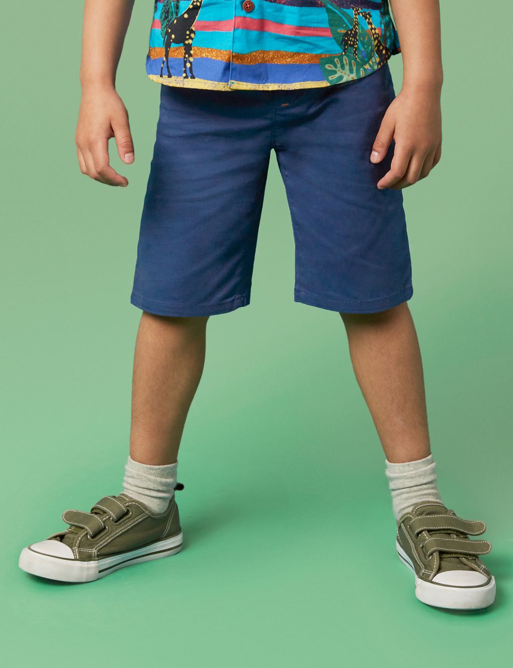 Cotton Rich Chino Shorts (3-10 Yrs) image 3