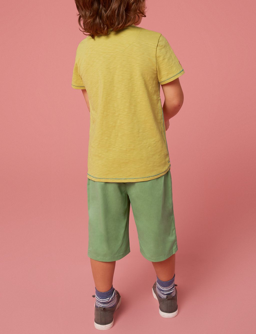 Cotton Rich Chino Shorts (3-10 Yrs) image 5