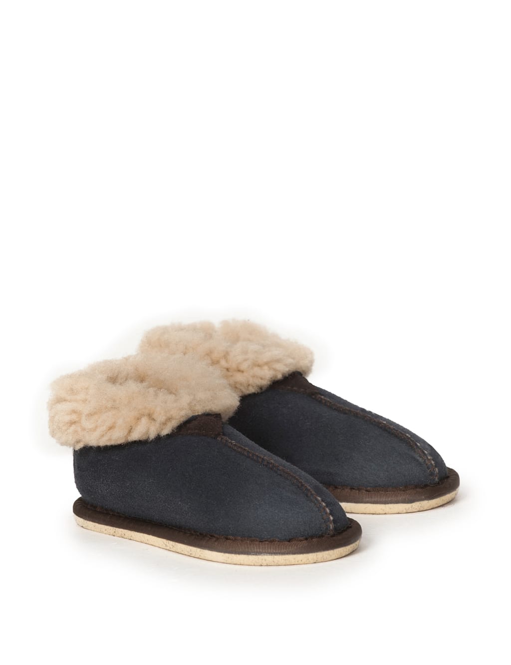 Kids' Sheepskin Slipper Boots image 2