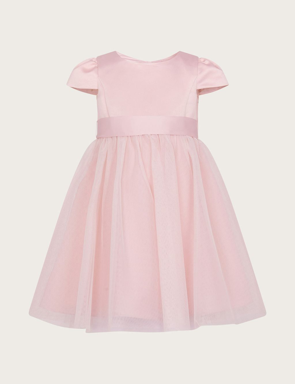 Satin Tulle Occasion Dress (1-3 Yrs) image 1