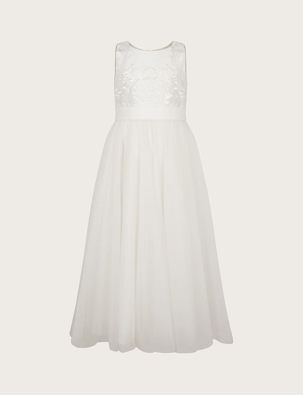 Embroidered Tulle Occasion Dress (3-13 Yrs) image 2