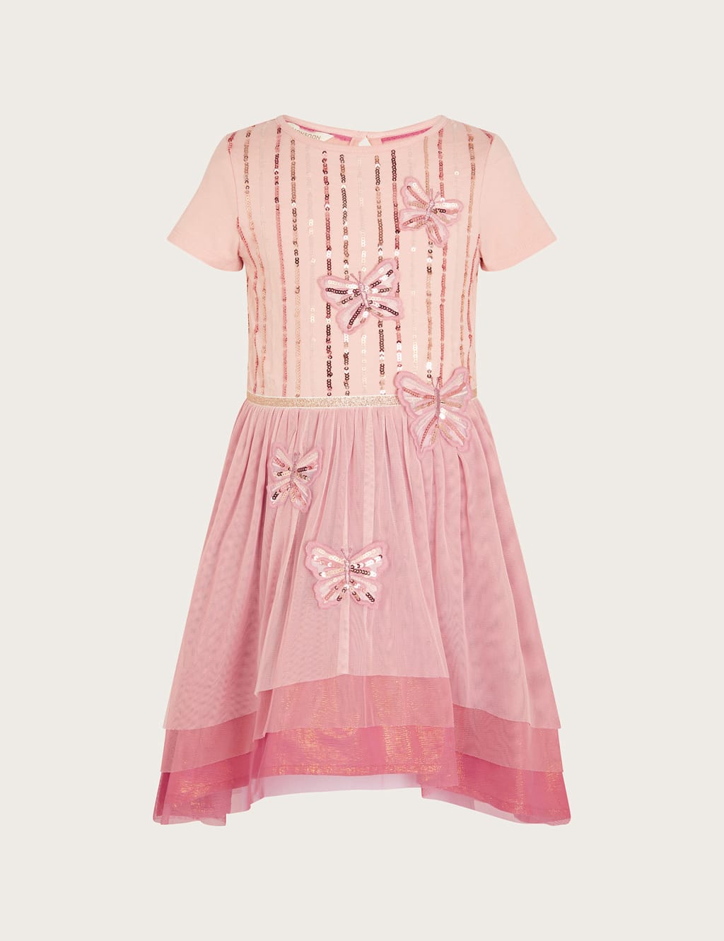 Tulle Sequin Butterfly Party Dress (3-13 Yrs) image 1