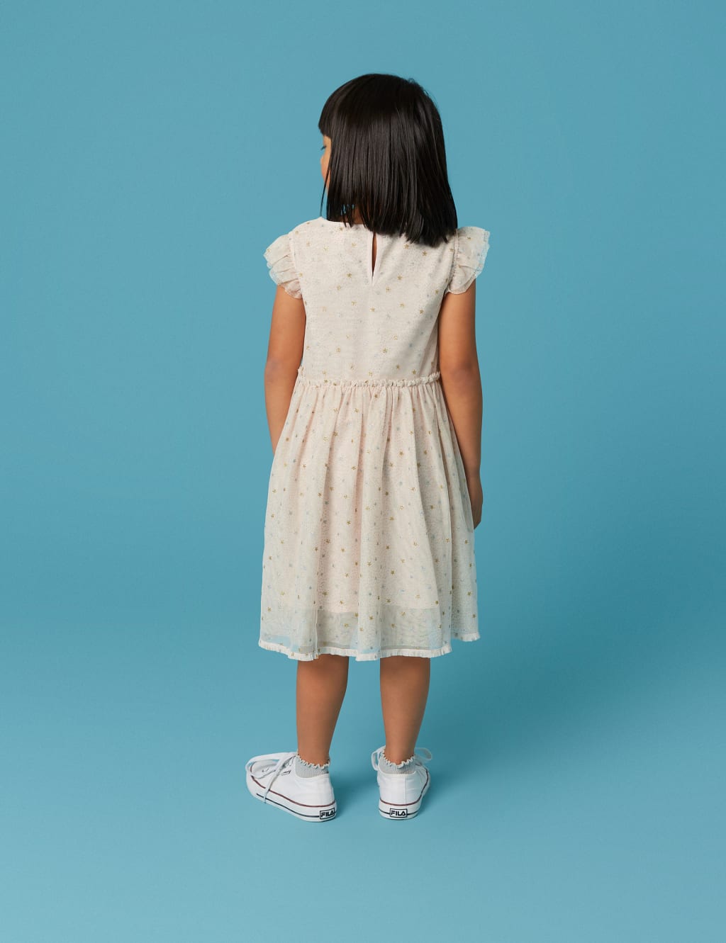 Glitter Star Dress (3-10 Yrs) image 4