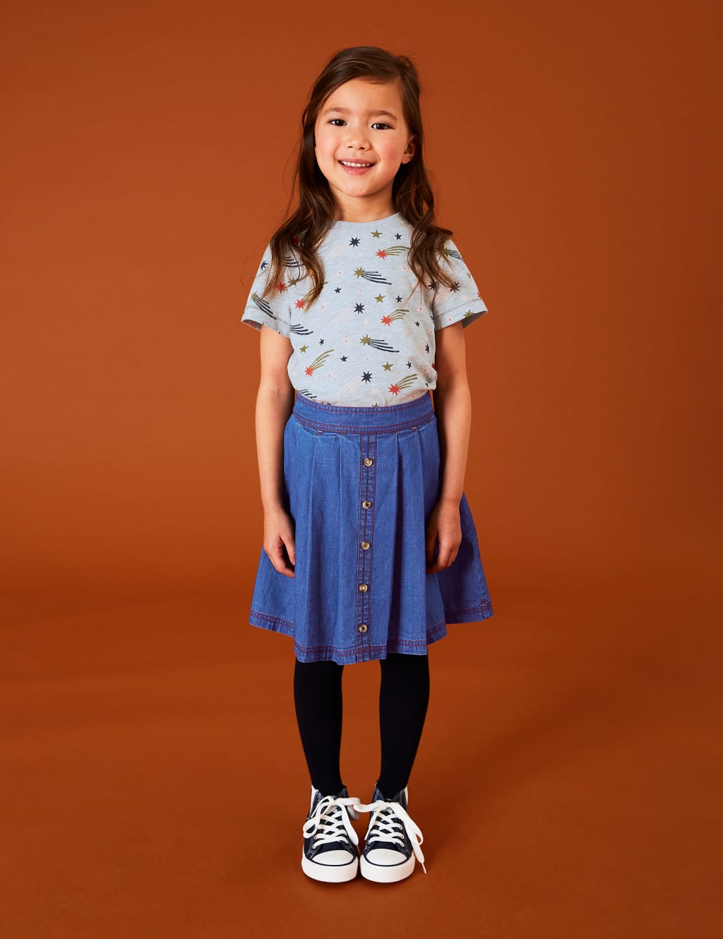 Denim skirt age 9-10 hot sale