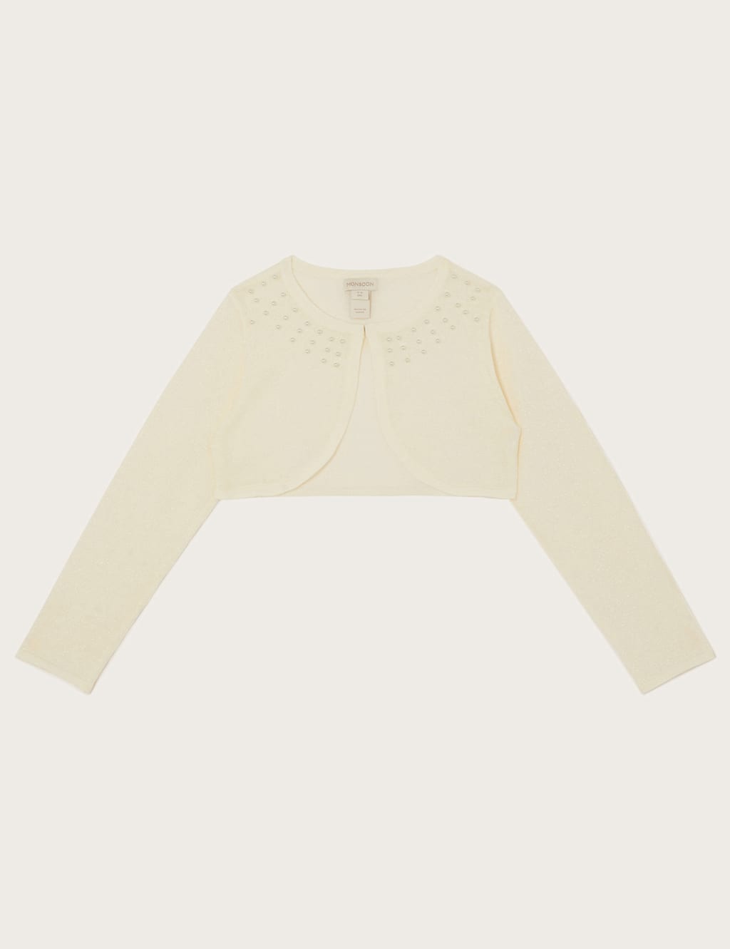 Girls Cream Cardigans M S