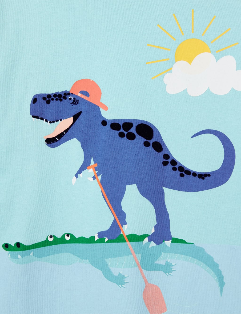 Pure Cotton Dinosaur T-Shirt (2-12 Yrs) image 5