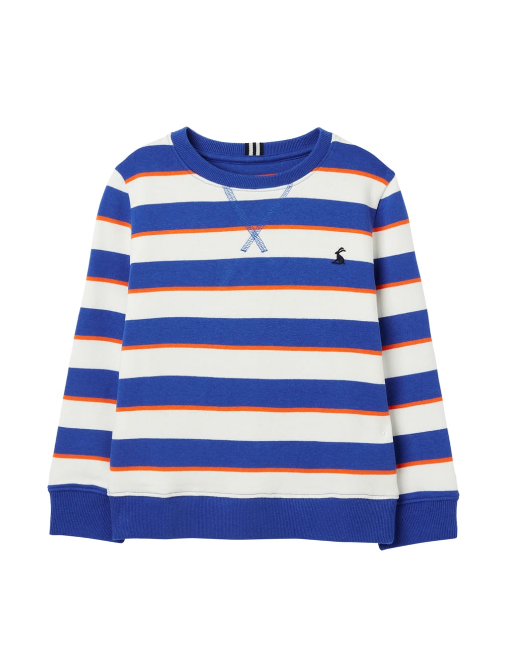 Pure Cotton Striped Sweatshirt (2-12 Yrs) image 1