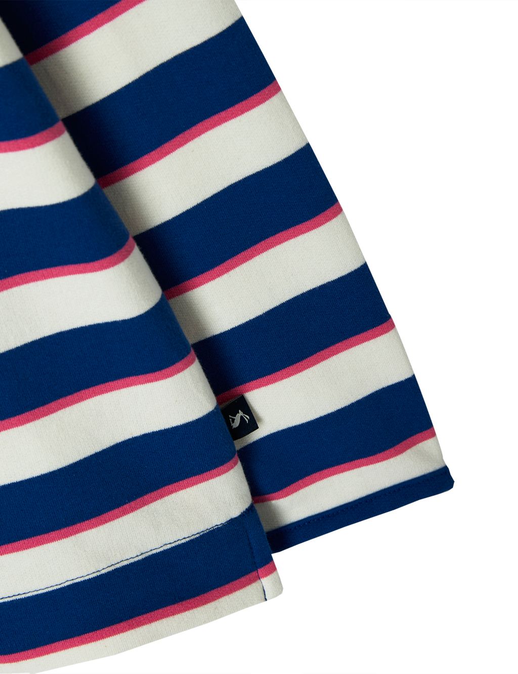Cotton Rich Striped Half Zip Sweatshirt (2-12 Yrs) image 3