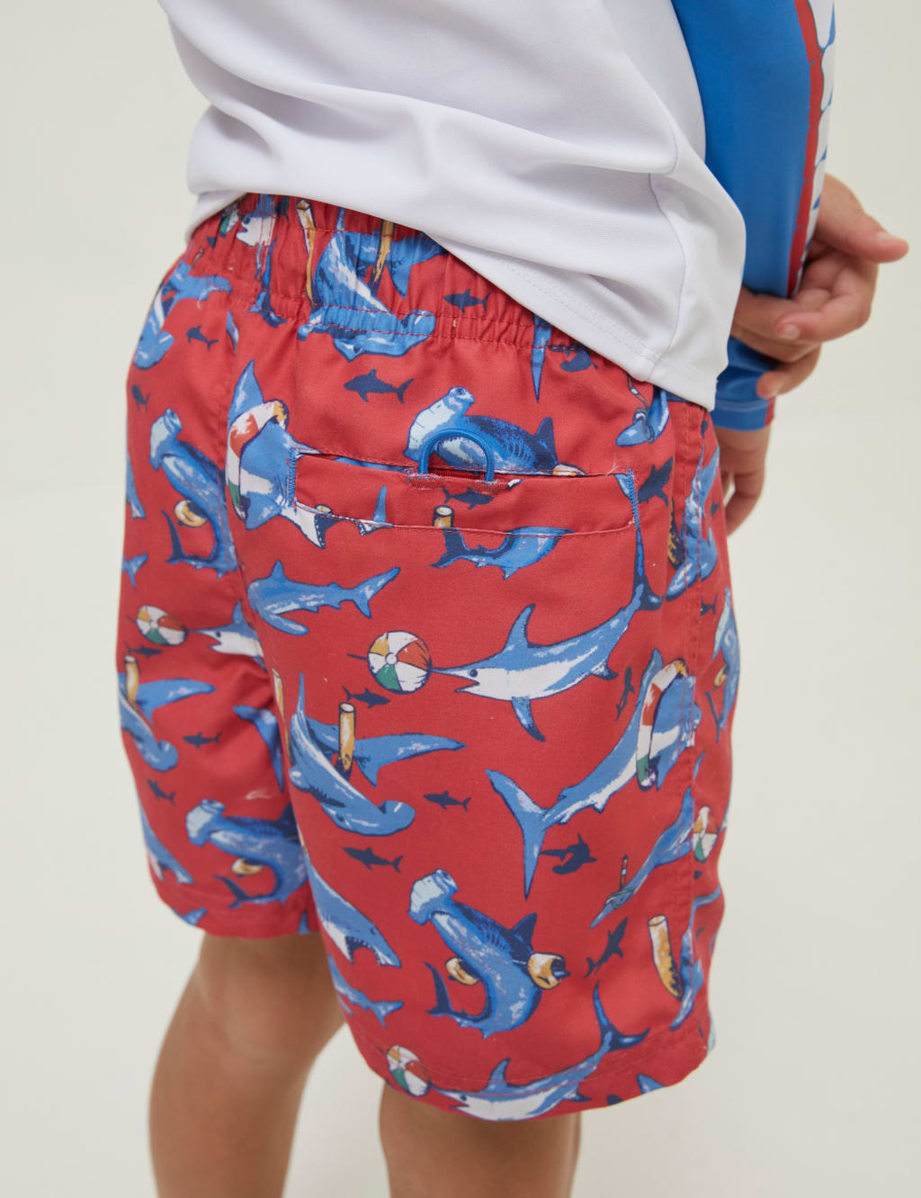 Shark Swim Shorts (3-13 Yrs) image 4