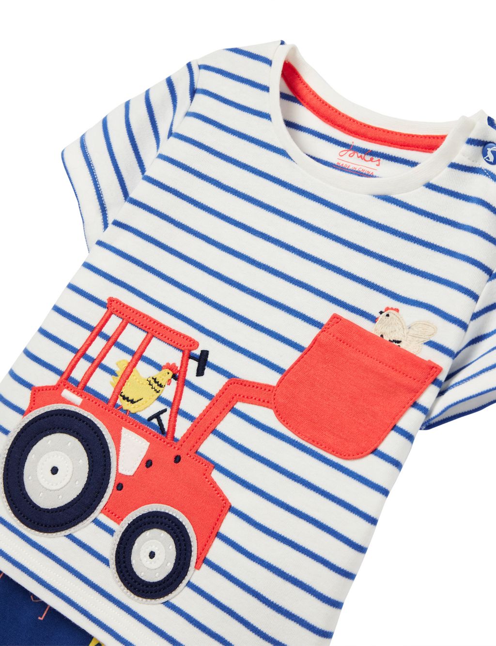 2pc Cotton Rich Farm Animal Outfit (0-3 Yrs) image 2