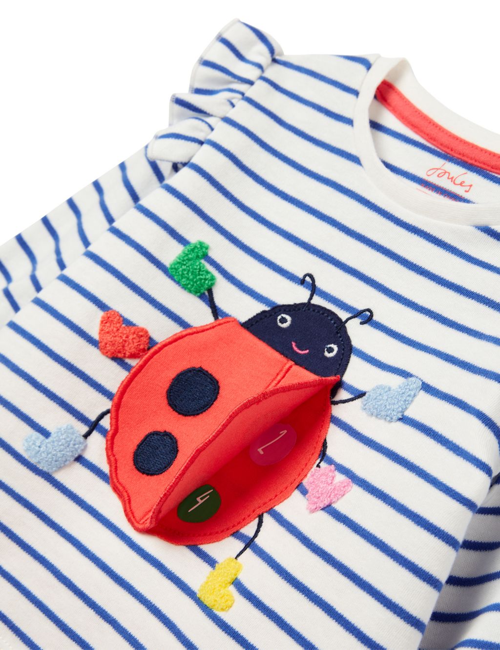 Cotton Rich Ladybird Outfit (0-3 Yrs) image 3