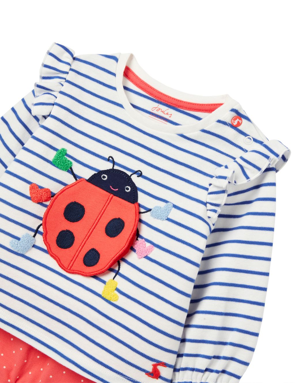 Cotton Rich Ladybird Outfit (0-3 Yrs) image 4