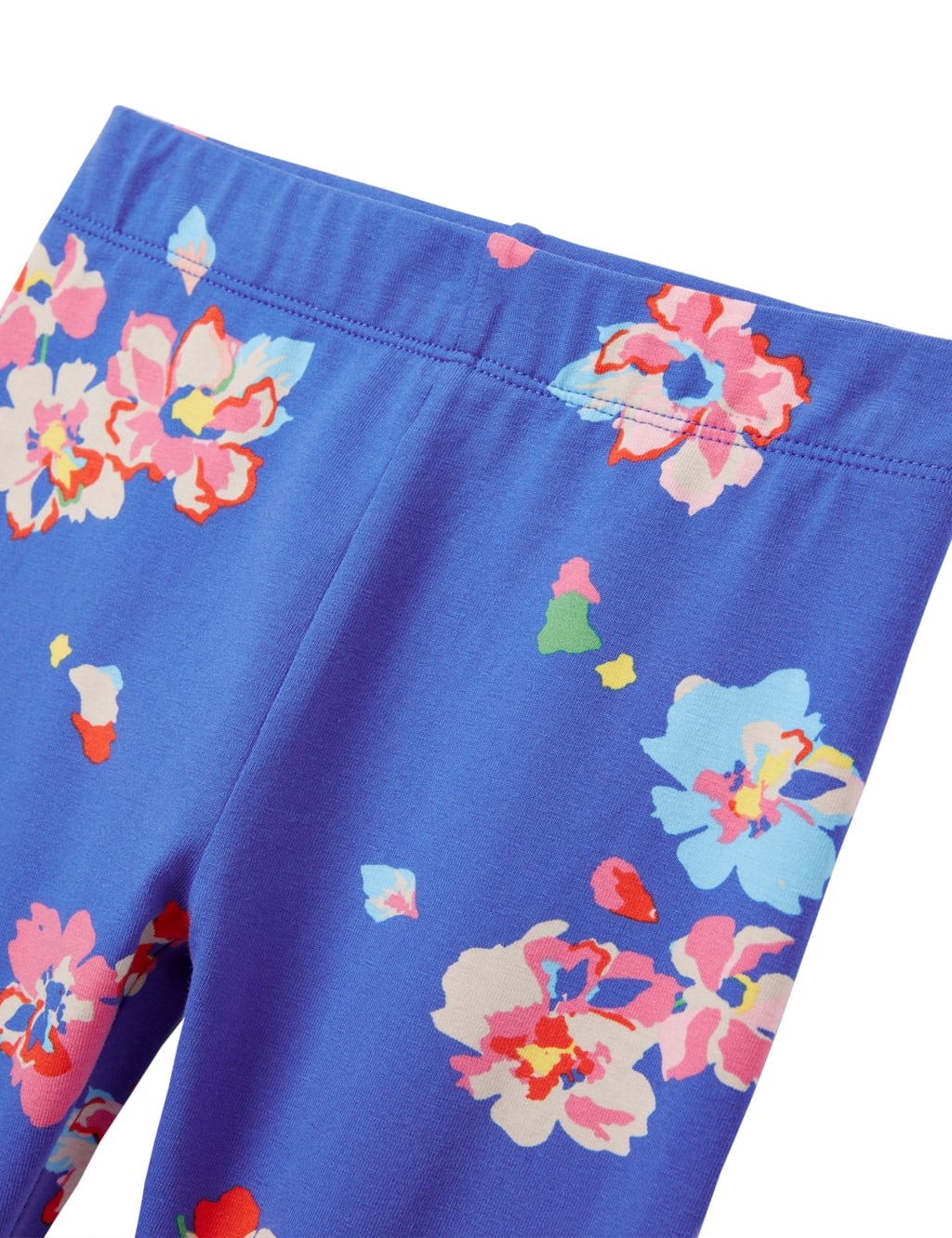 Cotton Rich Floral Leggings (2-12 Yrs) image 2