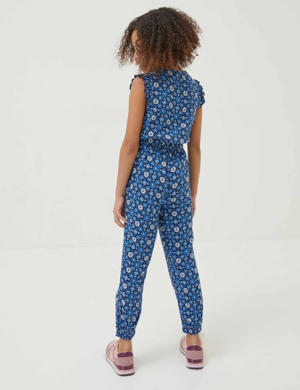 Floral Jumpsuit (3-13 Yrs) image 2