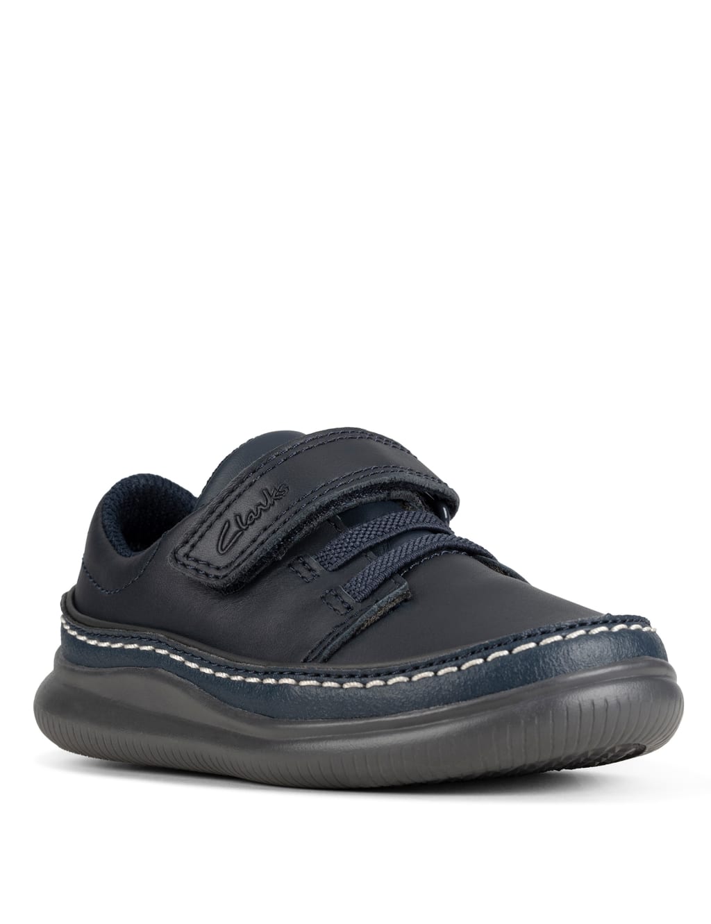 Kids' Leather Riptape Shoes image 1