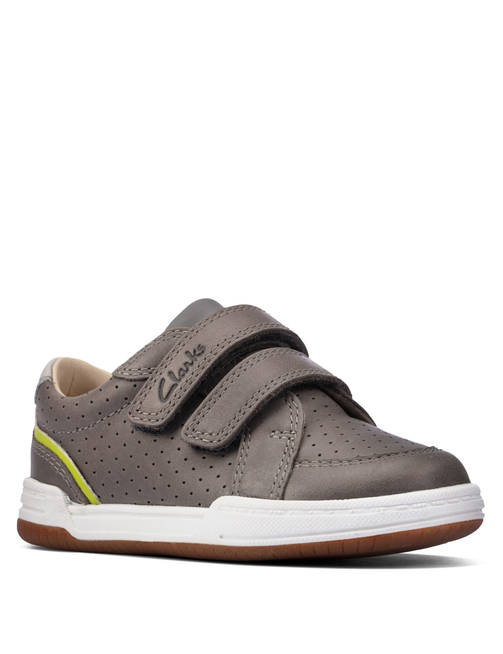 Baby Leather Riptape Trainers (Toddler size 4-9.5) image 1