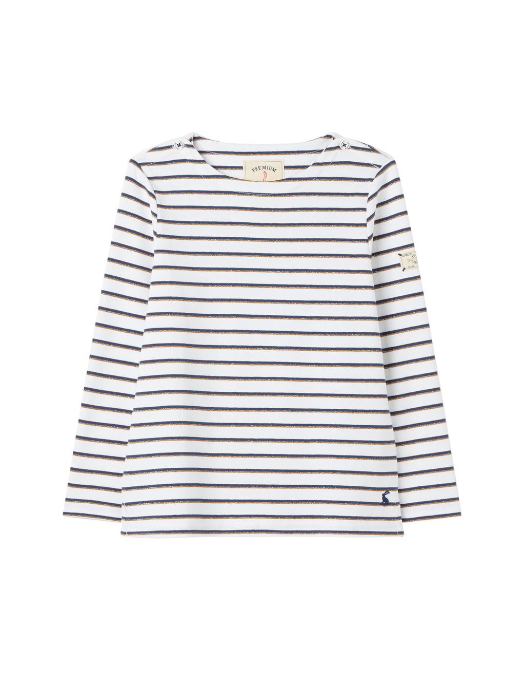 Pure Cotton Striped Top (2-12 Yrs) image 1