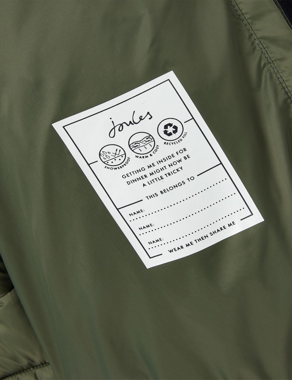 Lightweight Hooded Padded Jacket (2-12 Yrs) image 5