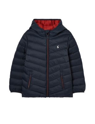 Joules Boys Lightweight Hooded Padded Jacket (2-12 Yrs) - 3y - Navy, Navy