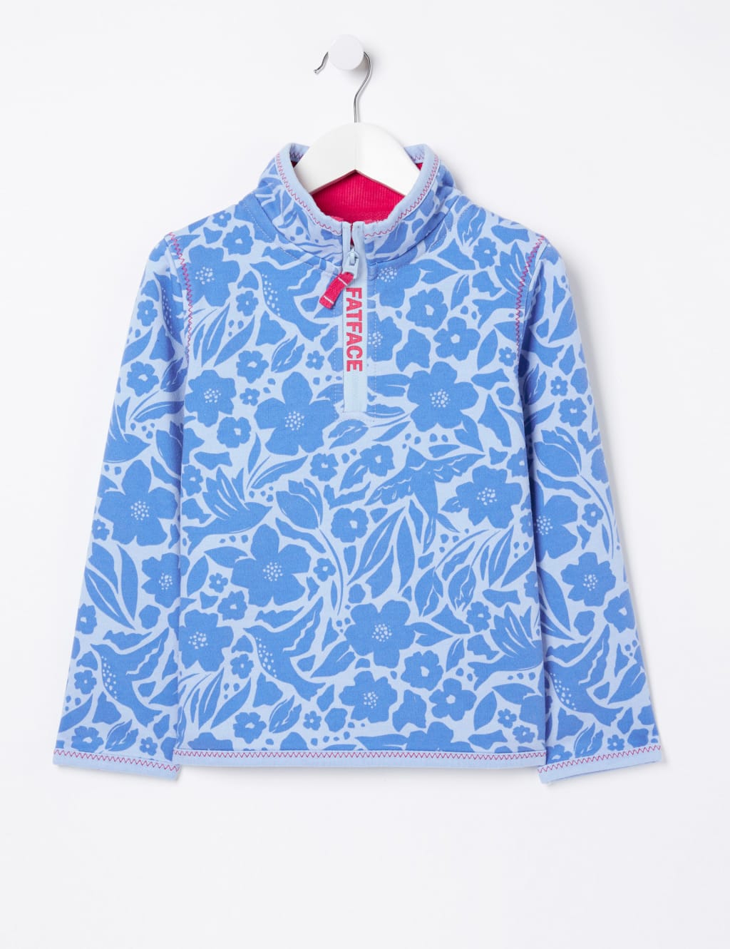 Cotton Rich Fleece Floral Sweatshirt (3-13 Yrs)