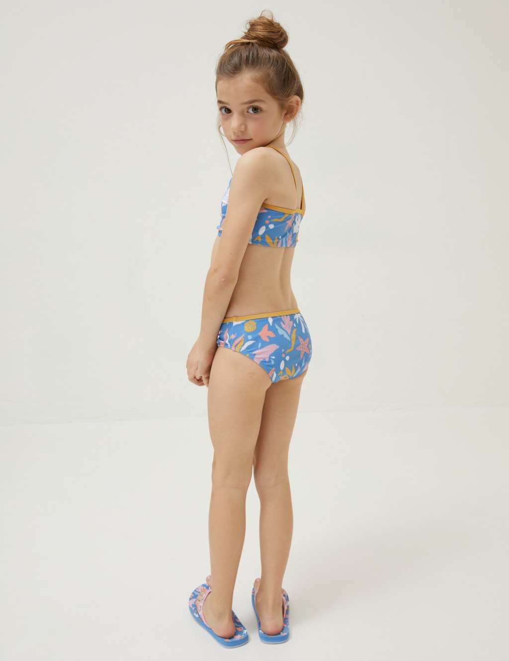 Sea Print Bikini (3-13 Yrs) image 2