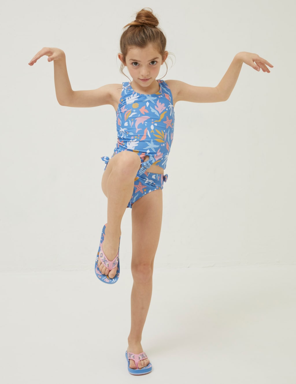 Sea Scape Tankini (3-13 Yrs) image 1