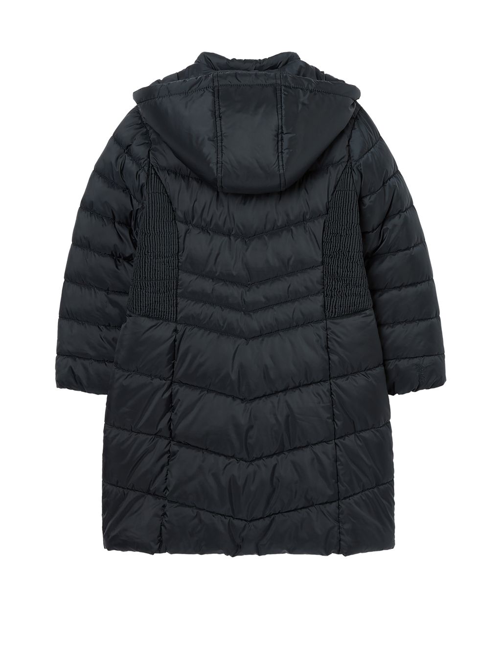 Hooded Padded Quilted Puffer Coat (5-12 Yrs) image 2