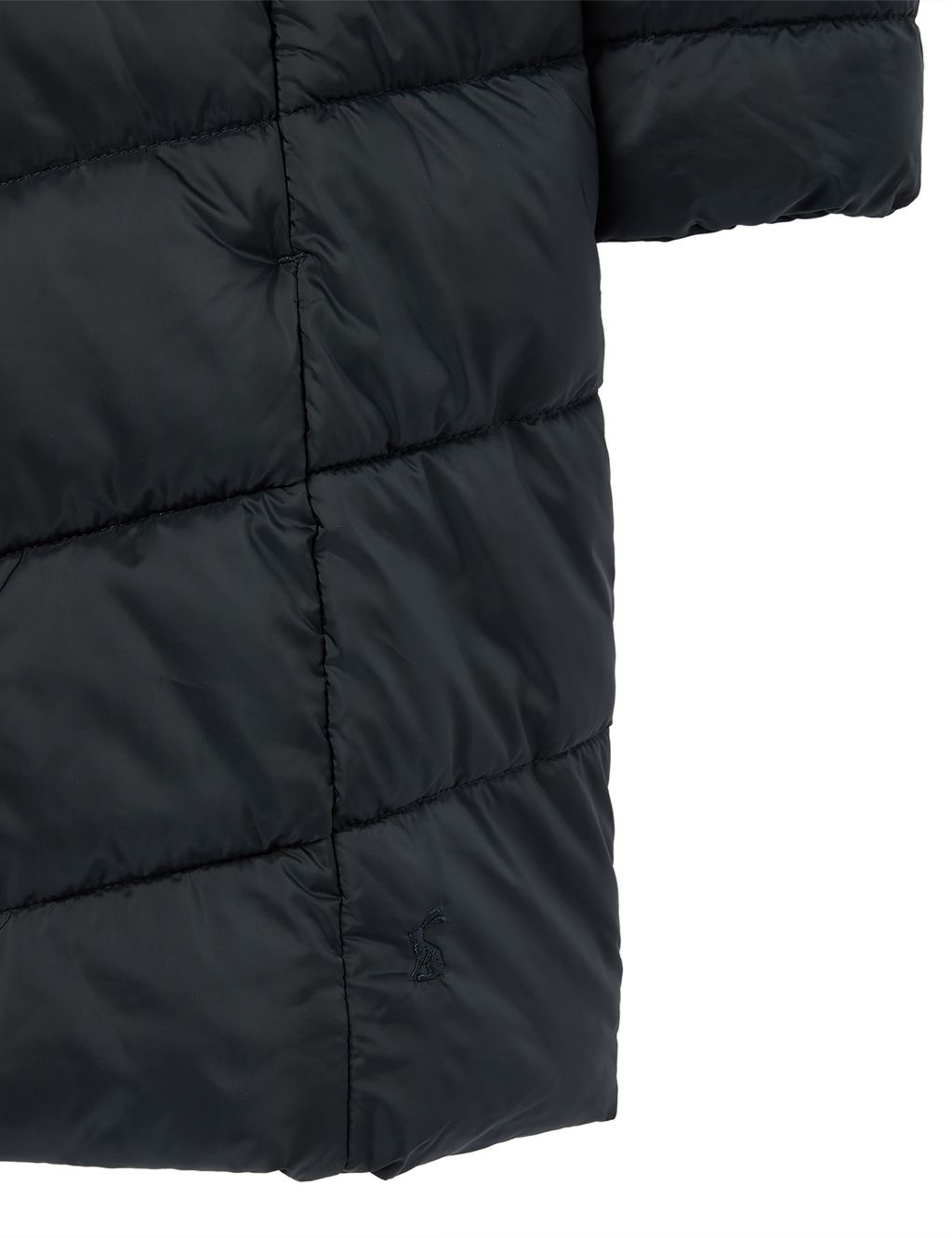 Hooded Padded Quilted Puffer Coat (5-12 Yrs) image 4