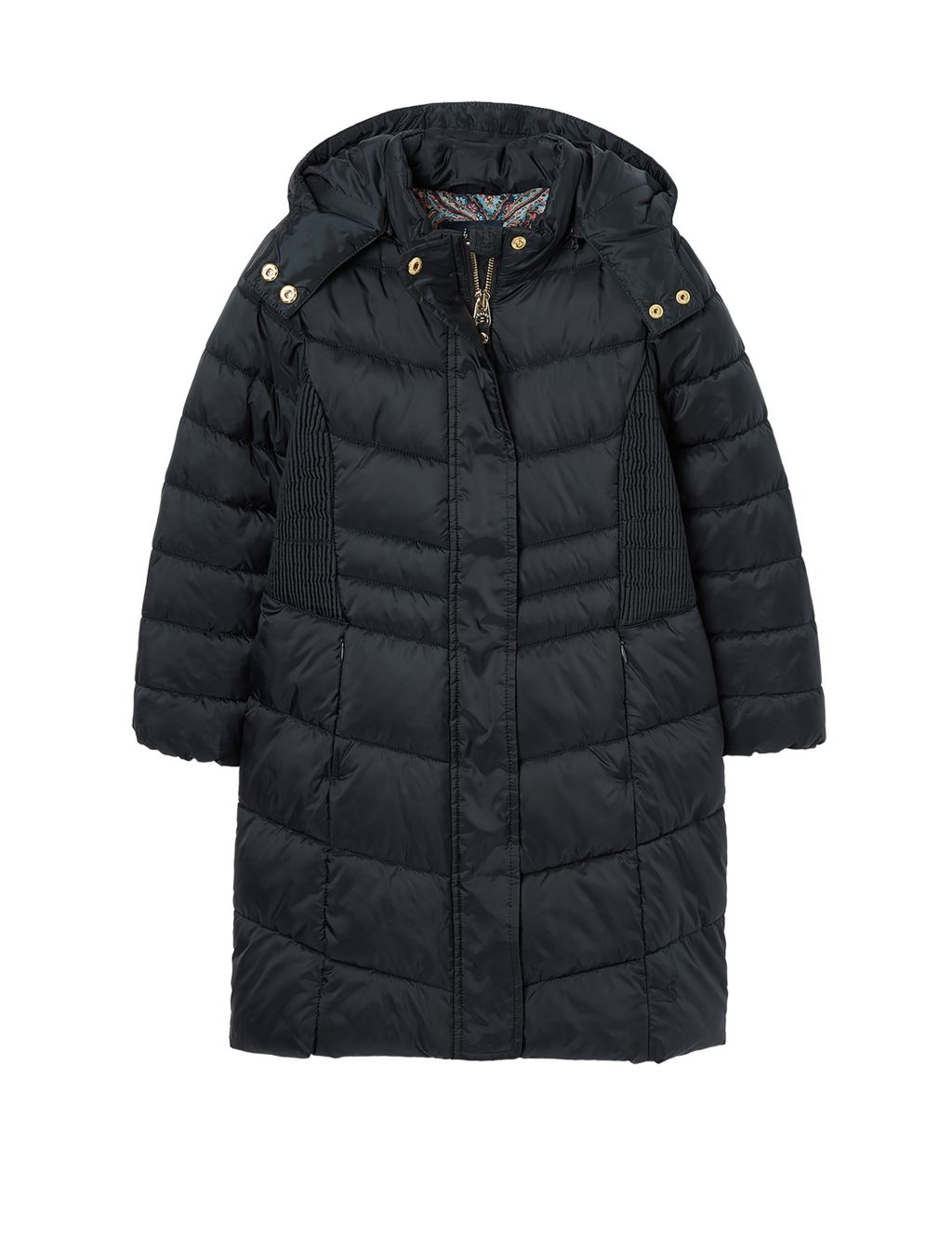 Hooded Padded Quilted Puffer Coat (5-12 Yrs)
