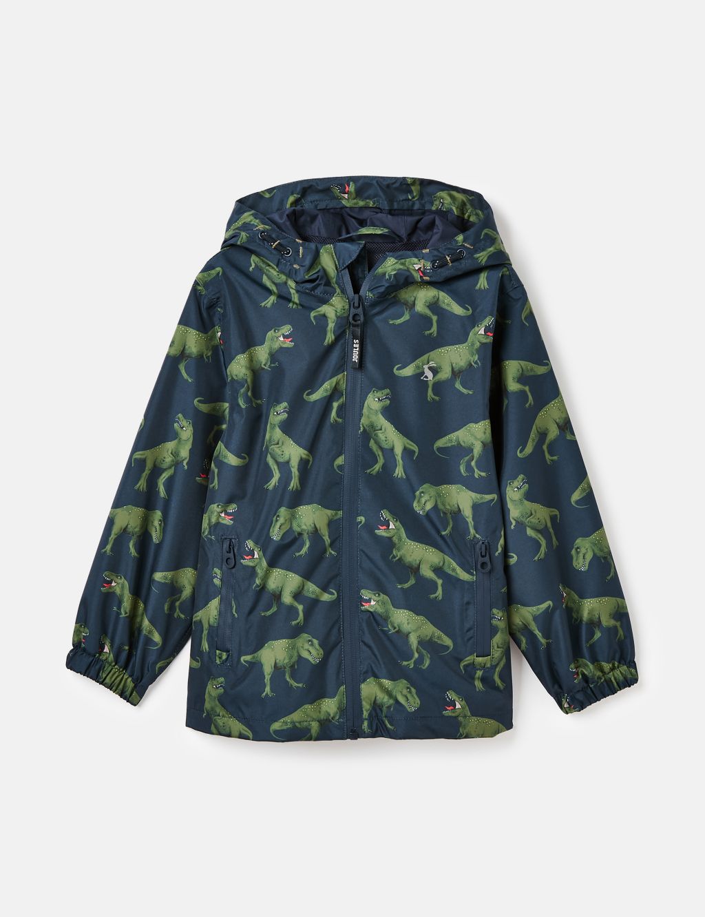 Dinosaur Hooded Packaway Raincoat (2-8 Yrs)