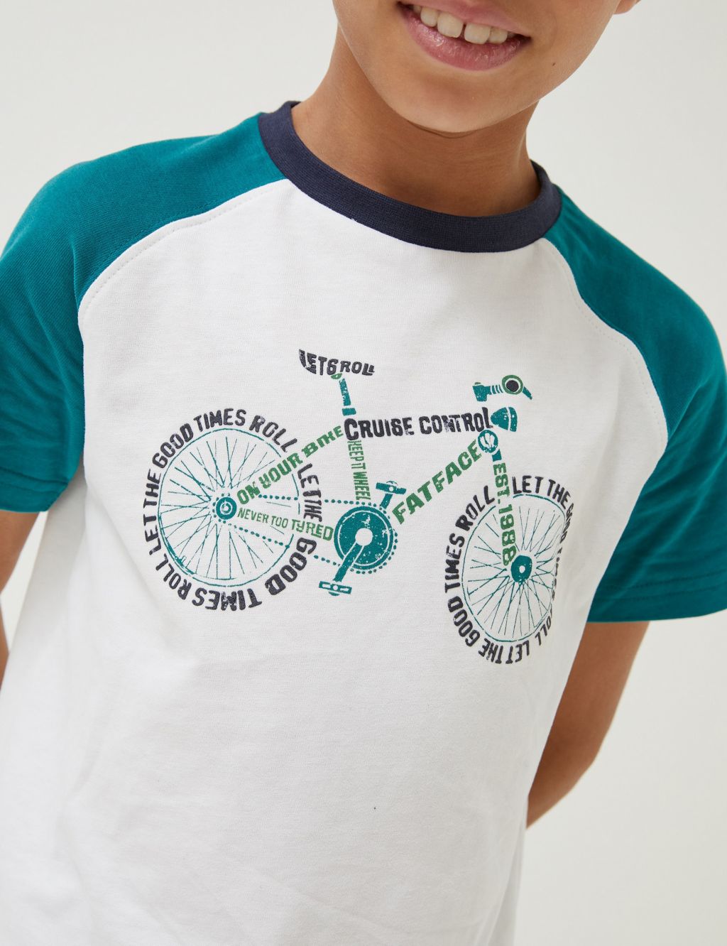Pure Cotton Bike Graphic T-Shirt (3-13 Yrs) image 3