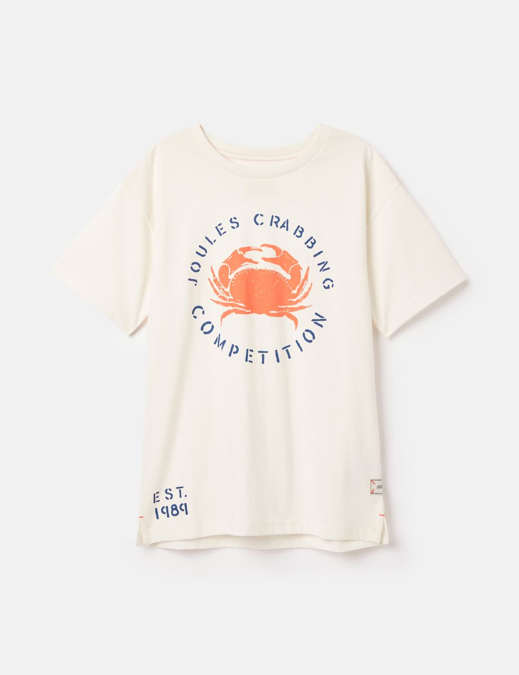 Pure Cotton Fish Print T-Shirt (2-12 Yrs)