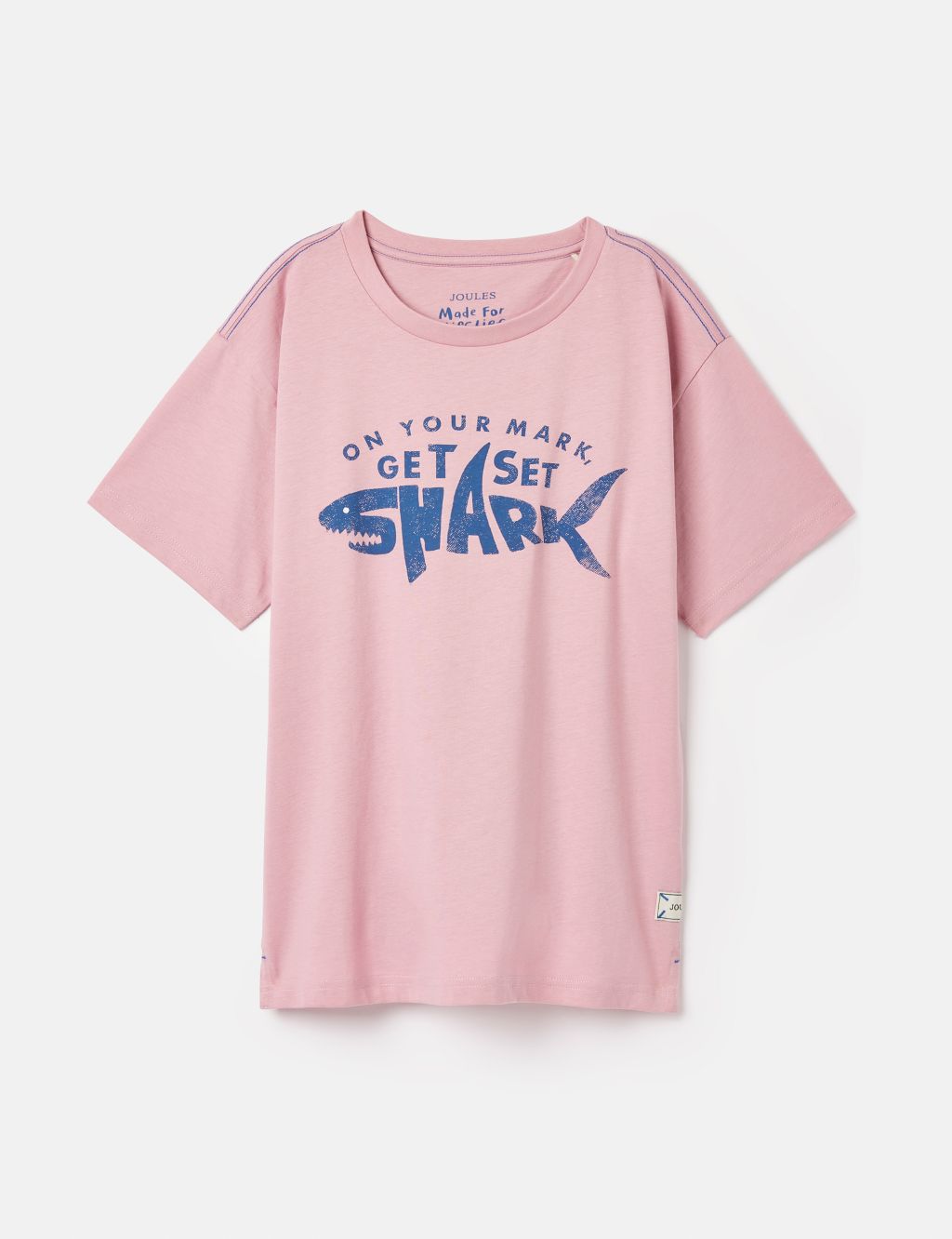 Pure Cotton Fish Print T-Shirt (2-12 Yrs)