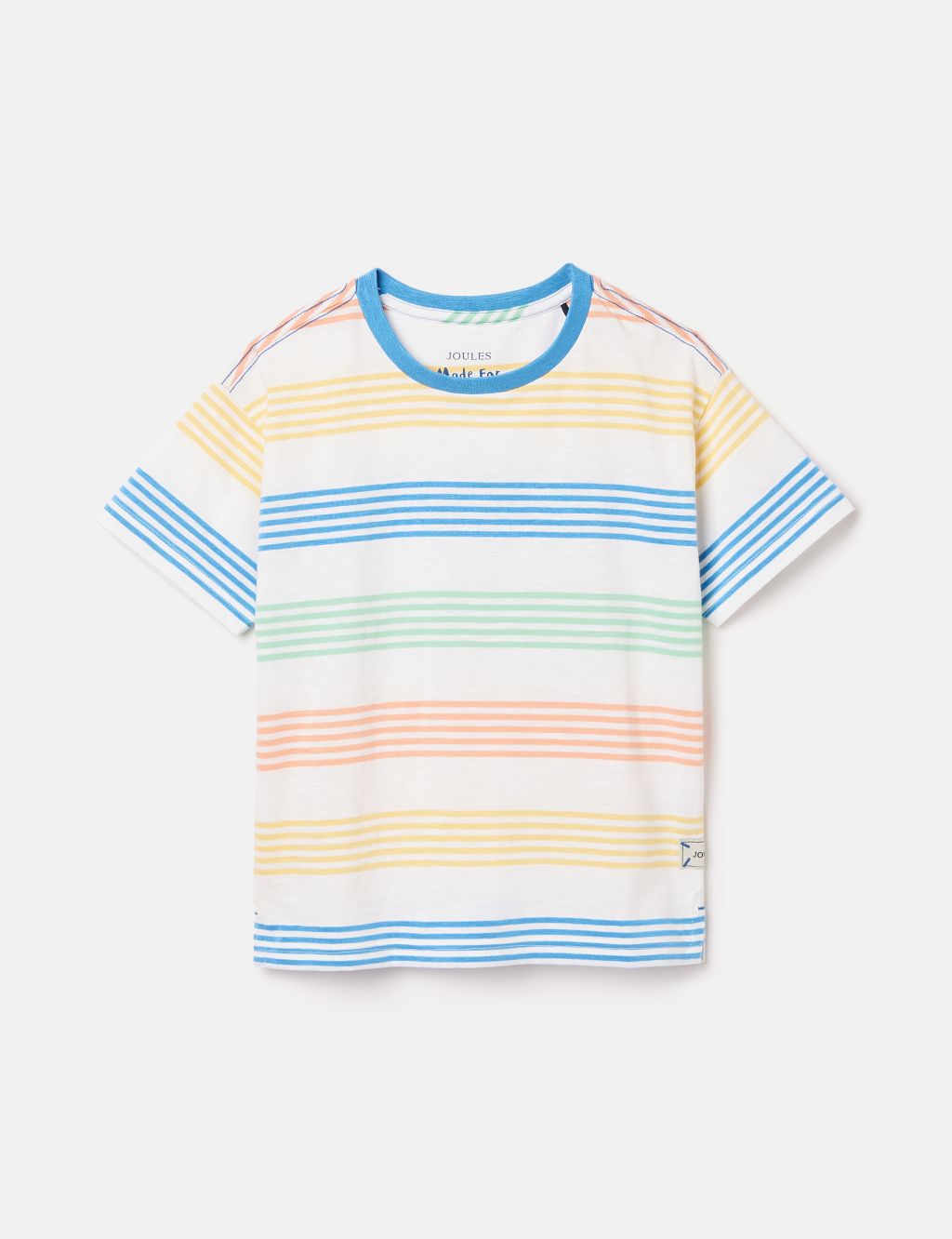 Pure Cotton Striped T-Shirt (2-12 Yrs)