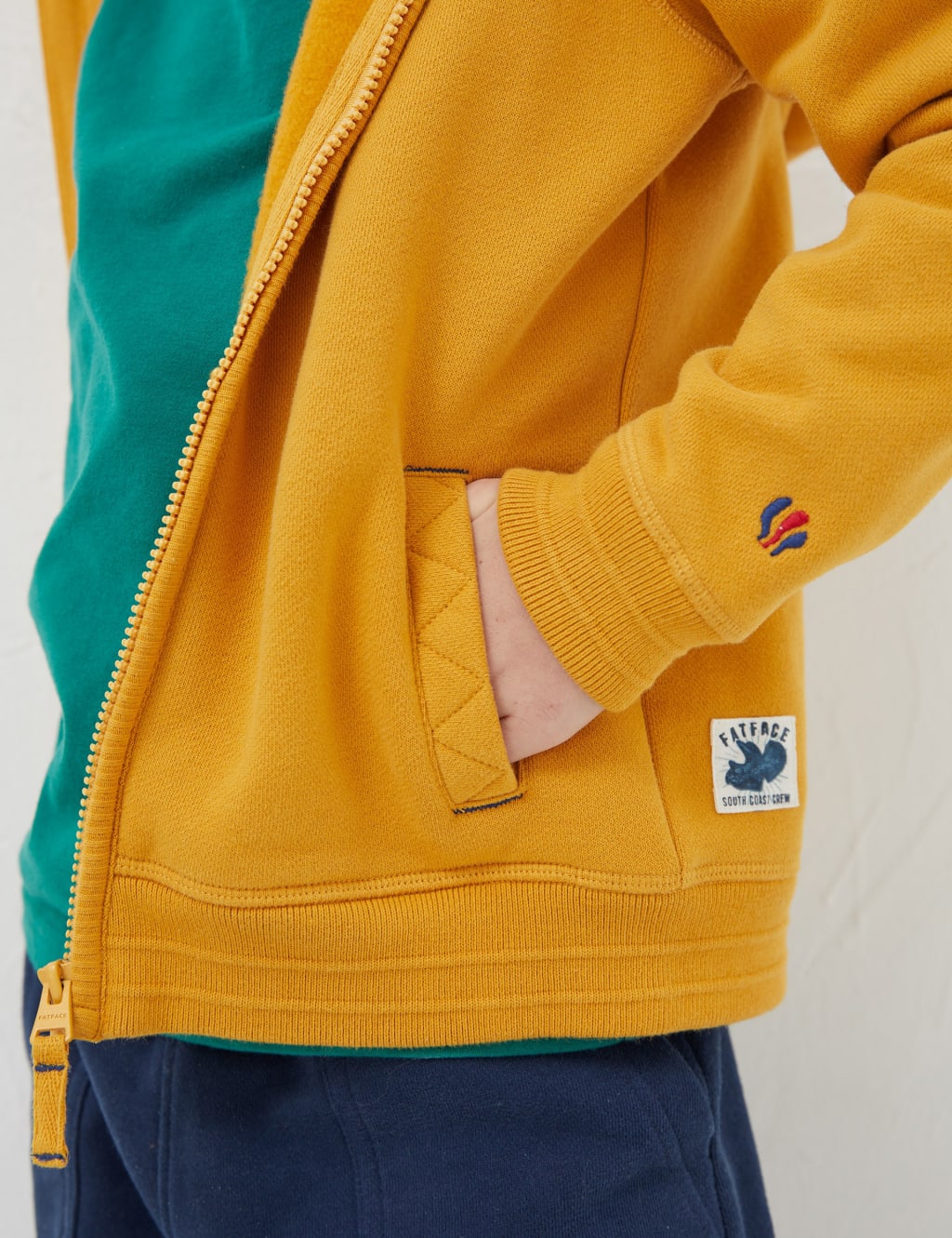 Cotton Rich Dinosaur Graphic Zip Hoodie (3-13 Yrs) image 4