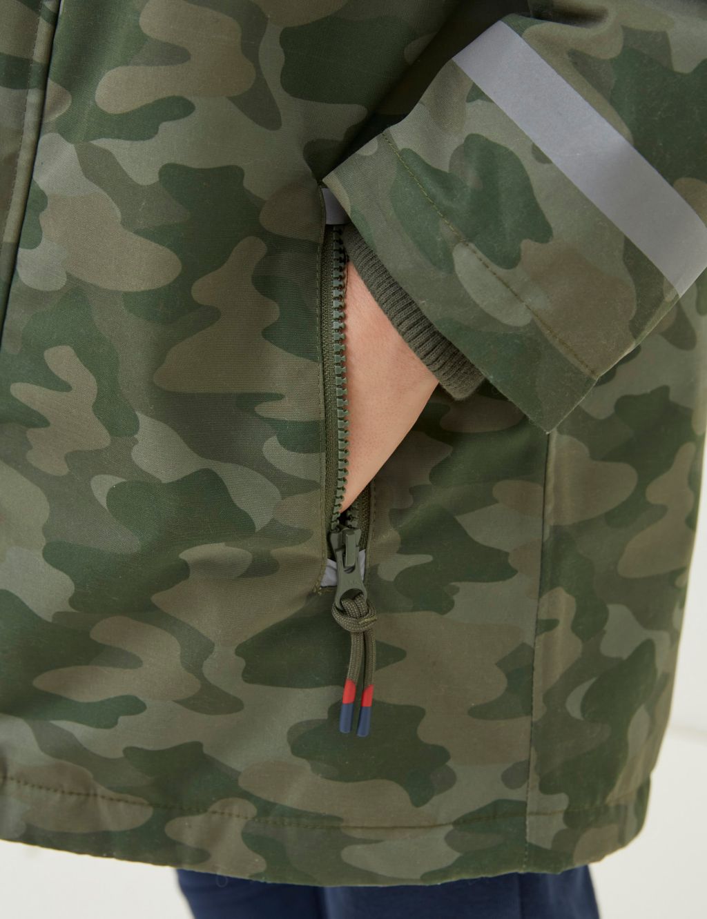 Camouflage Hooded Raincoat (3-13 Yrs) image 5