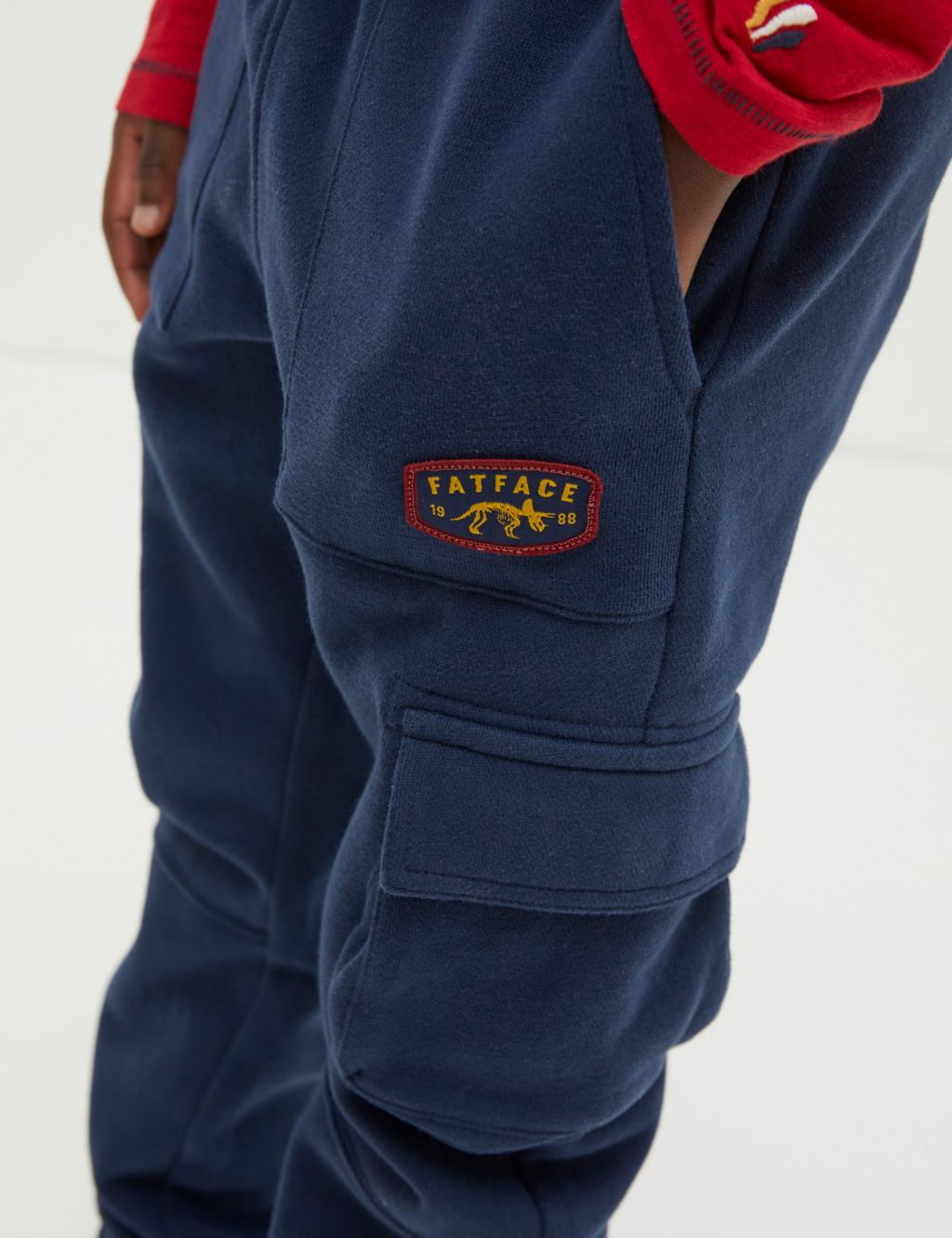 Cotton Rich Cargo Joggers (3-13 Yrs) image 5