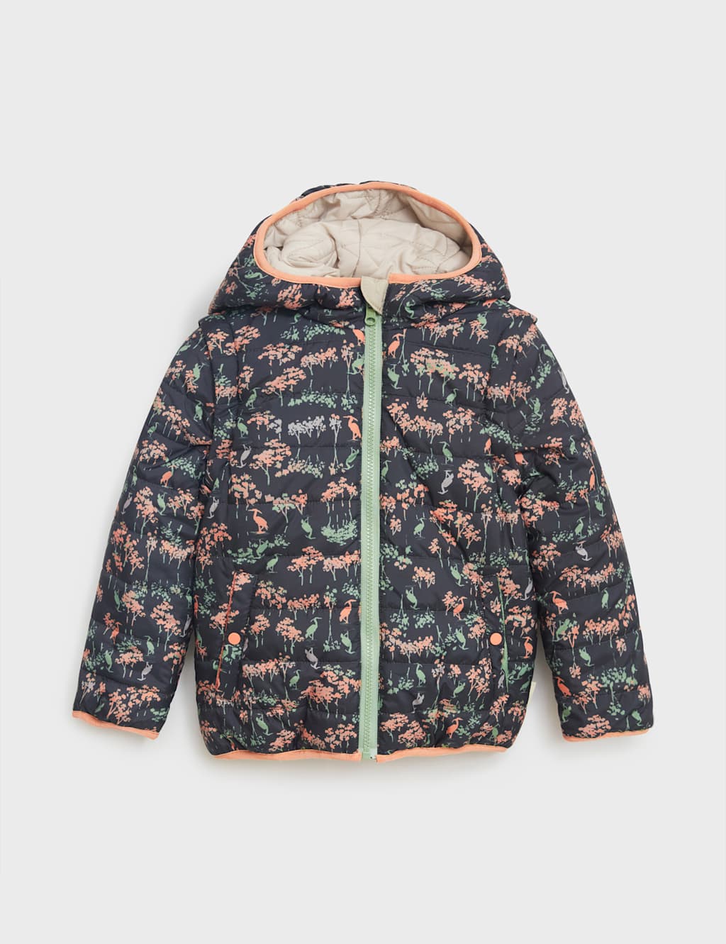 4-in-1 Padded Coat (3-10 Yrs) image 2