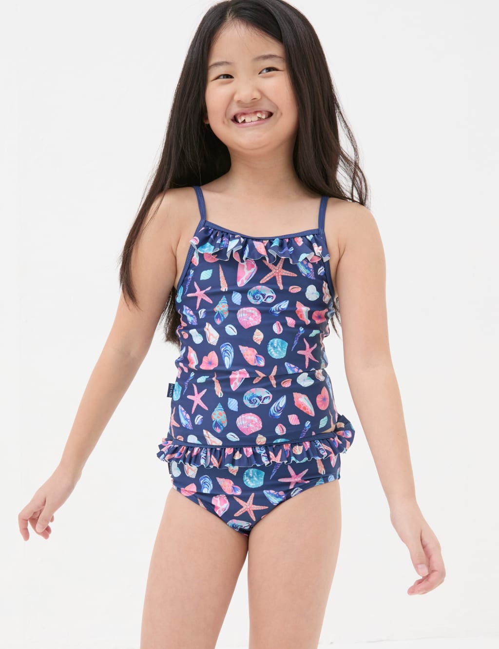 Shell Print Tankini (3 Yrs - 13 Yrs)