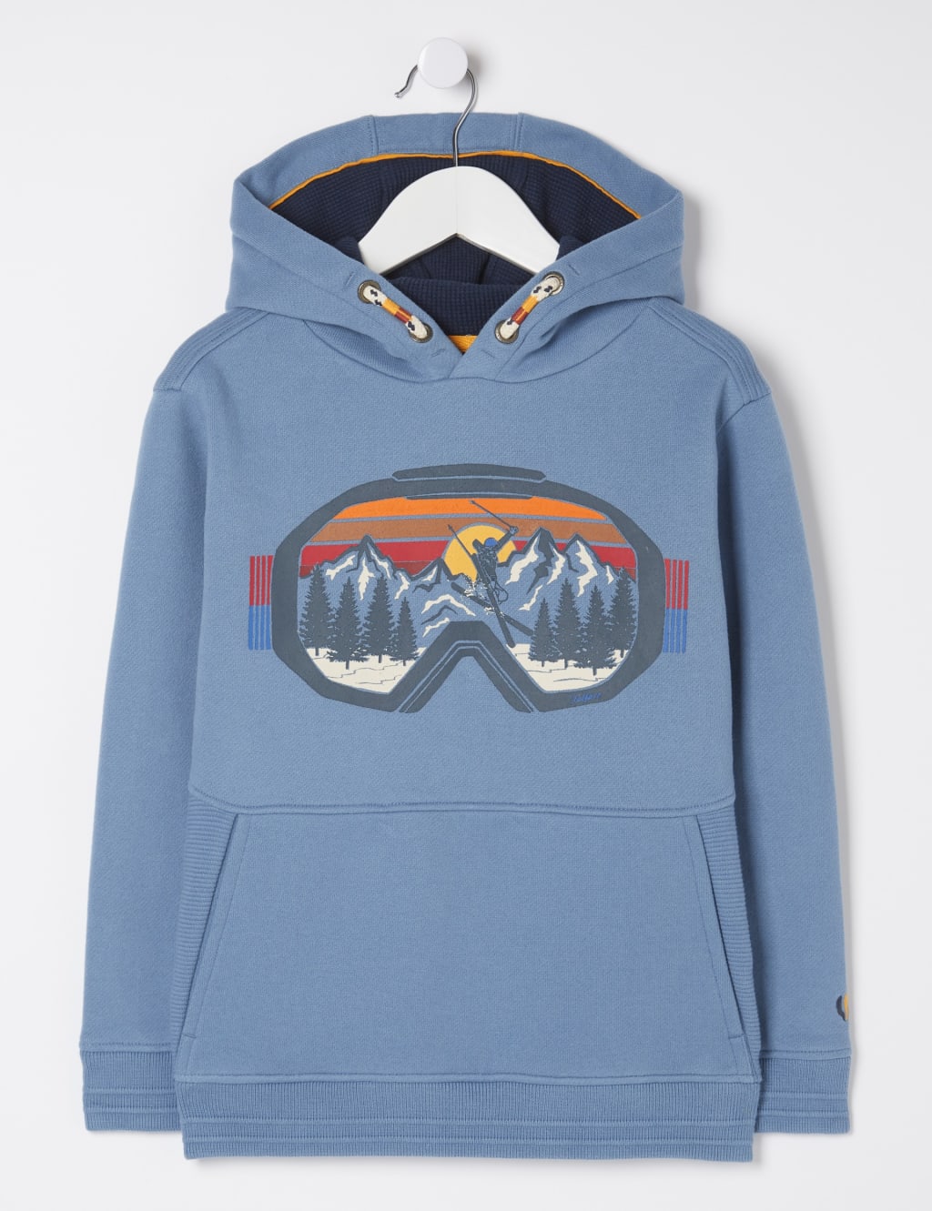 Cotton Rich Ski Goggles Hoodie  (3-13 Yrs) image 2