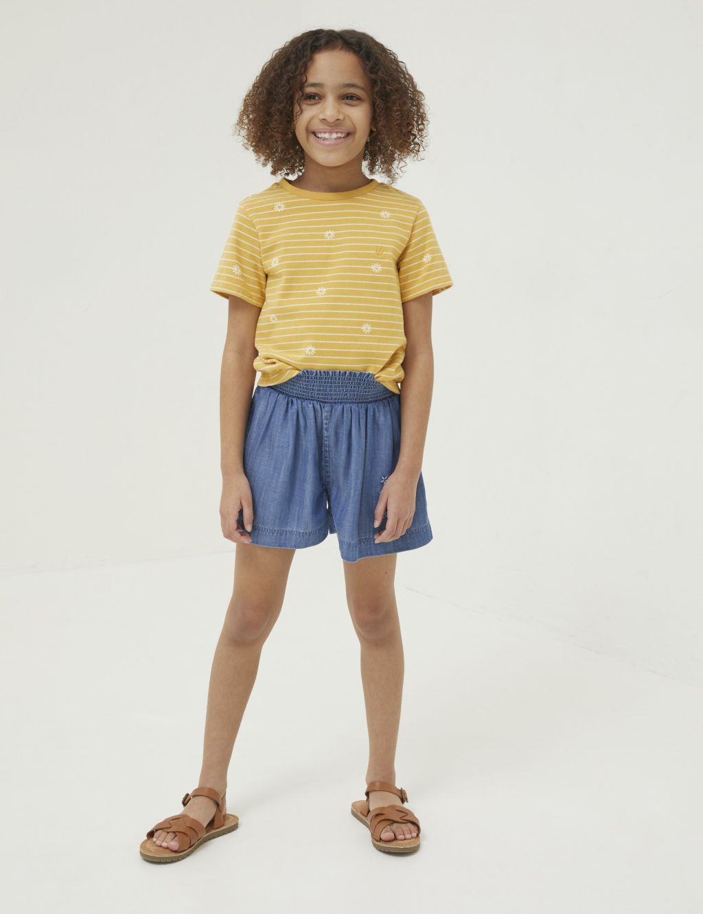 Embroidered Shorts (3-13 Yrs)