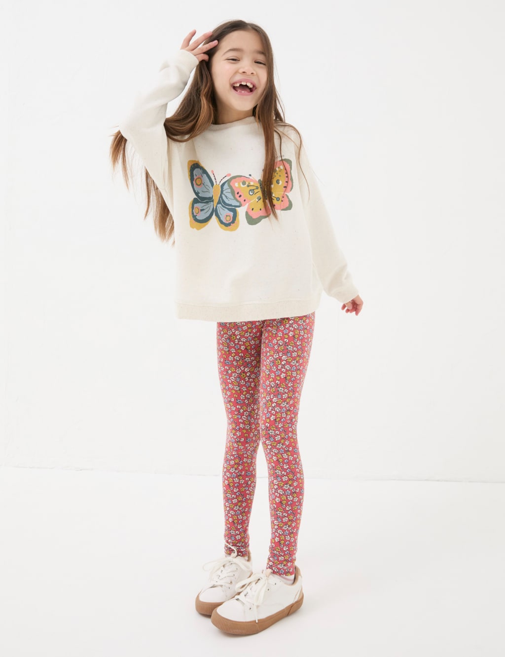 Little girl red leggings online