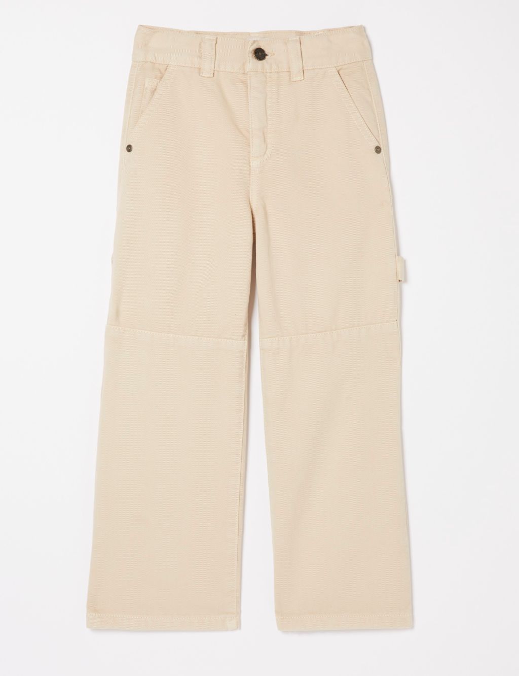 Wide Leg Pure Cotton Trousers (3-13 Yrs) image 2