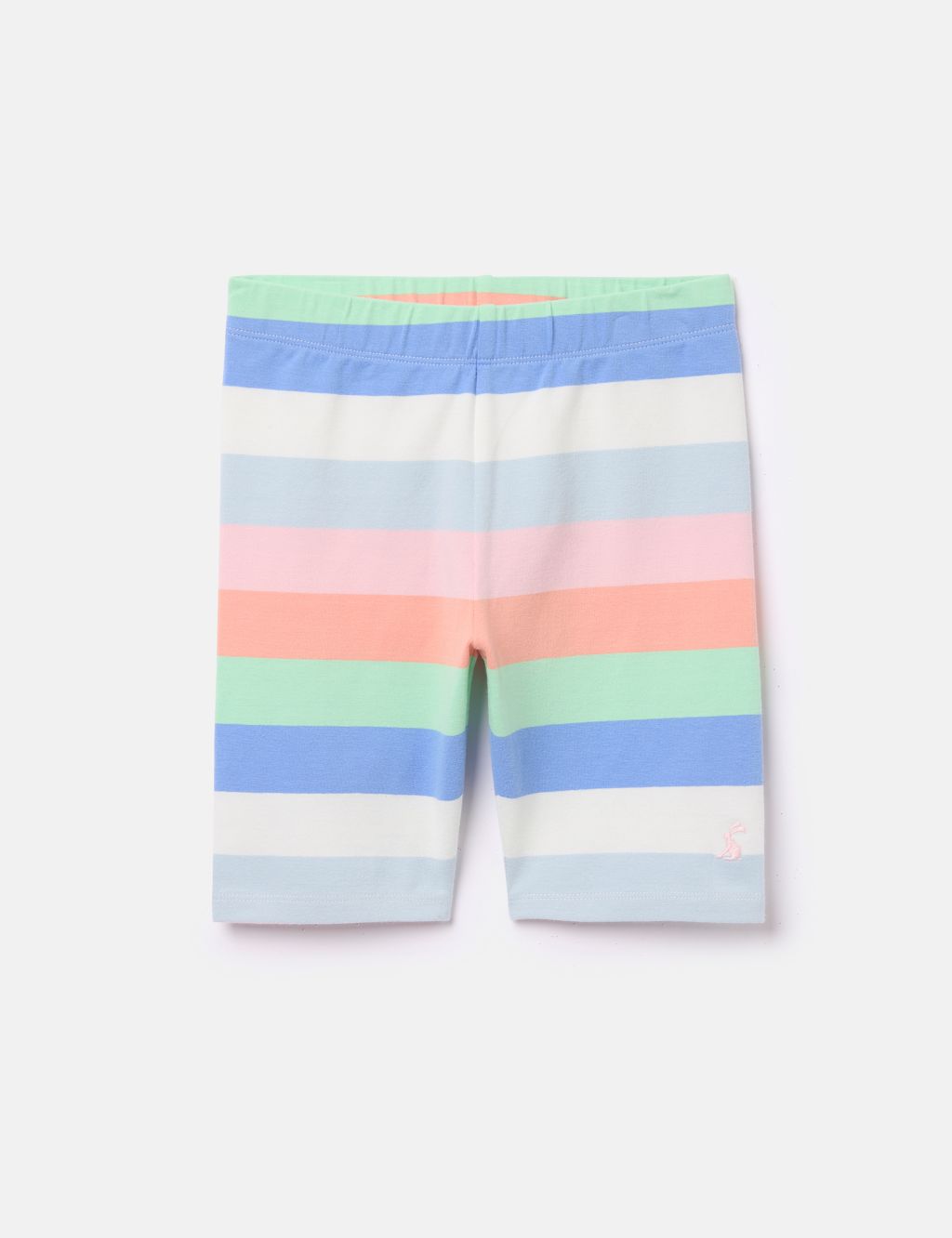 Cotton Rich Striped Cycling Shorts (2-10 Yrs)